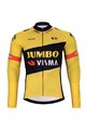 BONAVELO Cycling winter set - JUMBO-VISMA 2023 WNT - black/yellow