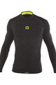 ALÉ Cycling long sleeve t-shirt - SEAMLESS S1 CARBON - grey