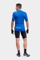 ALÉ Cycling short sleeve jersey - SOLID COLOR BLOCK - blue