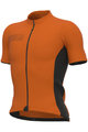 ALÉ Cycling short sleeve jersey - SOLID COLOR BLOCK - orange