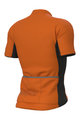 ALÉ Cycling short sleeve jersey - SOLID COLOR BLOCK - orange