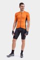 ALÉ Cycling short sleeve jersey - SOLID COLOR BLOCK - orange
