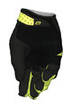 ALÉ Cycling long-finger gloves - MTB FANGO - black/yellow