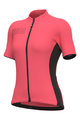 ALÉ Cycling short sleeve jersey - SOLID COLOR BLOCK - pink