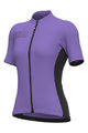 ALÉ Cycling short sleeve jersey - SOLID COLOR BLOCK - purple