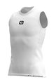 ALÉ Cycling sleeve less t-shirt - S1 SPRING - white