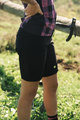 ALÉ Cycling shorts without bib - ENDURO ENDURO  LADY - black