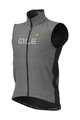 ALÉ Cycling gilet - GUSCIO BLACK REFLECTIVE - black