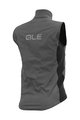 ALÉ Cycling gilet - GUSCIO BLACK REFLECTIVE - black