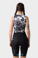 ALÉ Cycling shorts without bib - PRR STRADA LADY - black/turquoise