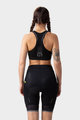 ALÉ Cycling shorts without bib - SOLID BLEND LADY - black/white