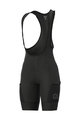 ALÉ Cycling bib shorts - OFF-ROAD GRAVEL STONES CARGO LADY - black