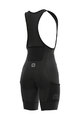 ALÉ Cycling bib shorts - OFF-ROAD GRAVEL STONES CARGO LADY - black