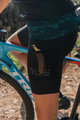 ALÉ Cycling bib shorts - OFF-ROAD GRAVEL STONES CARGO LADY - green