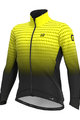 ALÉ Cycling thermal jacket - PRS BULLET DWR STRETCH - black/yellow