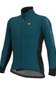ALÉ Cycling thermal jacket - SOLID FONDO WINTER - blue