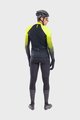 ALÉ Cycling winter long sleeve jersey - R-EV1 CLIMA PROTECTION 2.0 VELOCITY WIND G+ - yellow/black