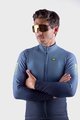 ALÉ Cycling winter long sleeve jersey - R-EV1 CLIMA PROTECTION 2.0 VELOCITY WIND G+ - grey/black