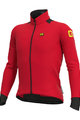 ALÉ Cycling winter long sleeve jersey - KLIMATIK K-IDRO WR LS - red