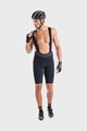 ALÉ Cycling bib shorts - R-EV1 HAMMER - black