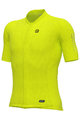 ALÉ Cycling short sleeve jersey - R-EV1 C SILVER COOLING - yellow