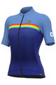 ALÉ Cycling short sleeve jersey - PR-S BRIDGE - blue