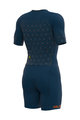 ALÉ Cycling skinsuit - TRIATHLON  MAUI LONG TRI SS - blue