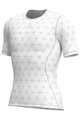 ALÉ Cycling short sleeve t-shirt - QUARK - white