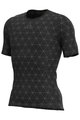 ALÉ Cycling short sleeve t-shirt - QUARK - black