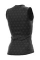 ALÉ Cycling sleeve less t-shirt - QUARK LESS - black
