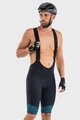 ALÉ Cycling bib shorts - PRS MASTER 2.0 - black/cyclamen