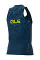 ALÉ Cycling tank top - RUNNING  TRIANGLE - blue