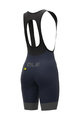 ALÉ Cycling bib shorts - R-EV1 GT 2.0 LADY - blue