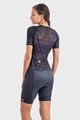 ALÉ Cycling skinsuit - TRIATHLON  MAUI LONG TRI LADY SS - black/pink