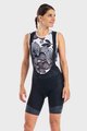 ALÉ Cycling bib shorts - PRS MASTER 2.0 LADY - black/grey