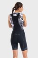 ALÉ Cycling bib shorts - PRS MASTER 2.0 LADY - black/grey