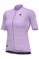 ALÉ Cycling short sleeve jersey - SILVER COOLINGR-EV1 - purple