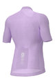 ALÉ Cycling short sleeve jersey - SILVER COOLINGR-EV1 - purple