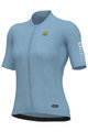 ALÉ Cycling short sleeve jersey - R-EV1  SILVER COOLING LADY - light blue