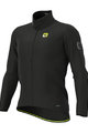 ALÉ Cycling thermal jacket - R-EV1 URAGANO - black