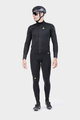 ALÉ Cycling thermal jacket - R-EV1 URAGANO - black