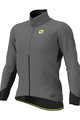 ALÉ Cycling thermal jacket - R-EV1 URAGANO - grey