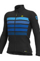 ALÉ Cycling winter long sleeve jersey - PR-R SOMBRA WOOL THERMO - black/blue