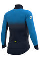 ALÉ Cycling thermal jacket - PR-S GRADIENT - blue/light blue
