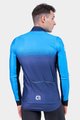 ALÉ Cycling thermal jacket - PR-S GRADIENT - blue/light blue