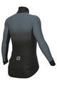 ALÉ Cycling thermal jacket - PR-S GRADIENT - black/grey