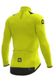 ALÉ Cycling winter long sleeve jersey - R-EV1 THERMAL - yellow