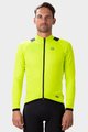 ALÉ Cycling winter long sleeve jersey - R-EV1 THERMAL - yellow