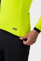 ALÉ Cycling winter long sleeve jersey - R-EV1 THERMAL - yellow