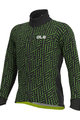 ALÉ Cycling thermal jacket - PR-R GREEN BOLT - black/green